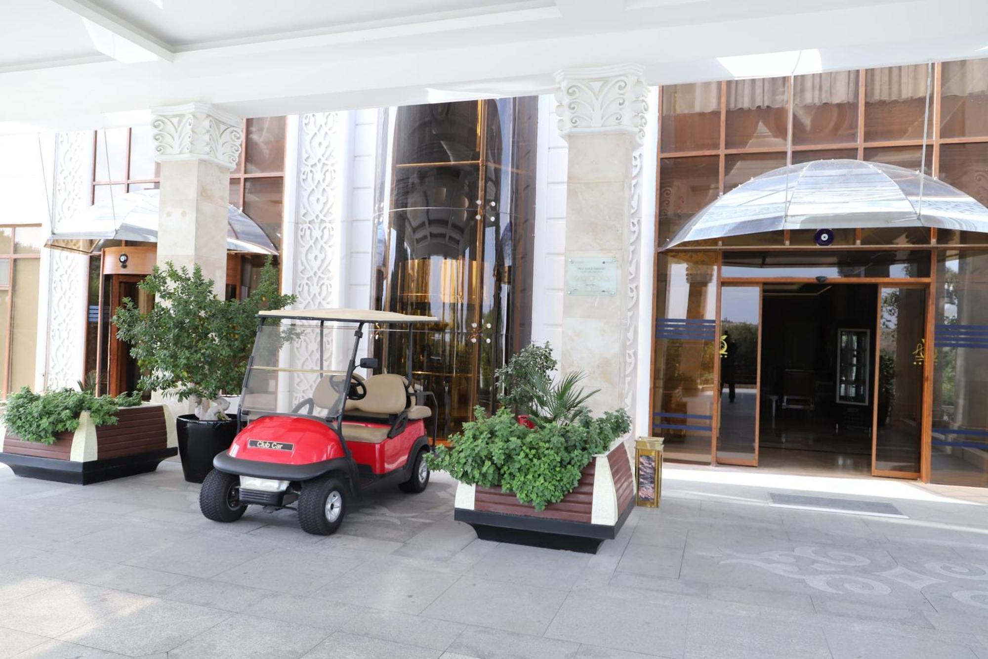 Ayan Palace Hotel Tovuz Eksteriør billede